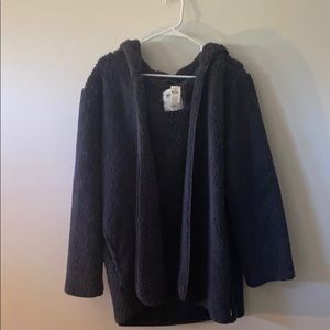 PINK one size sherpa sweater